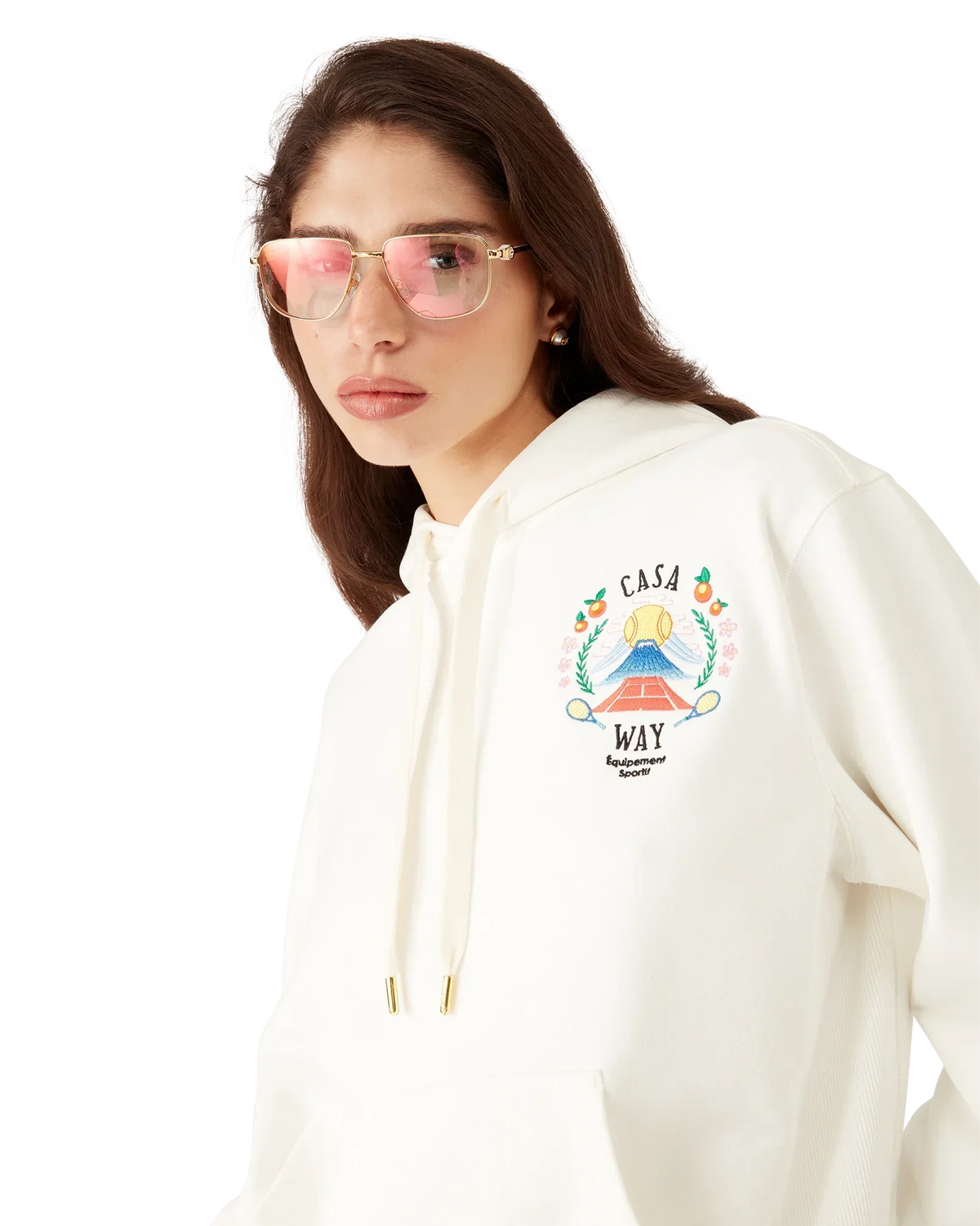 Casa Way Mountain Hooded Sweatshirt | Casablanca Paris | Image 5