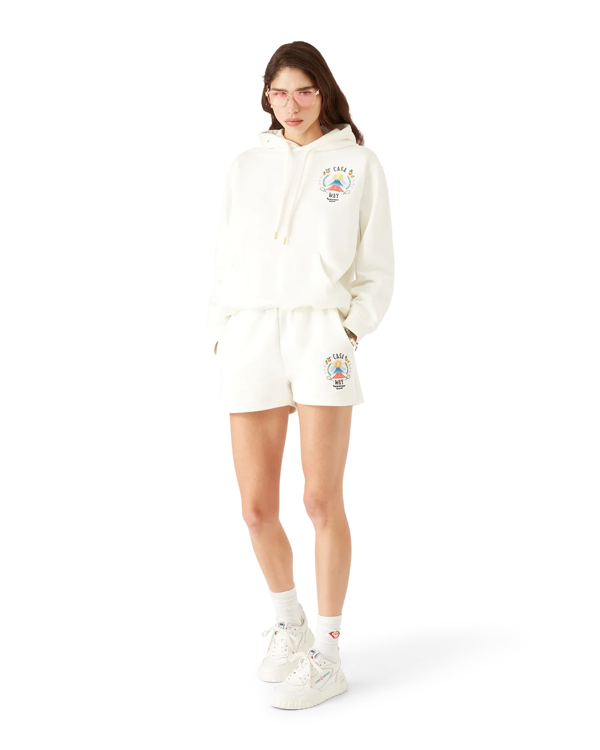 Casa Way Mountain Sweatshorts | Casablanca Paris | Image 2
