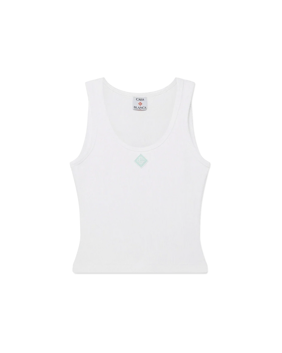 Ribbed Jersey Tank Top | Casablanca Paris | Image 1