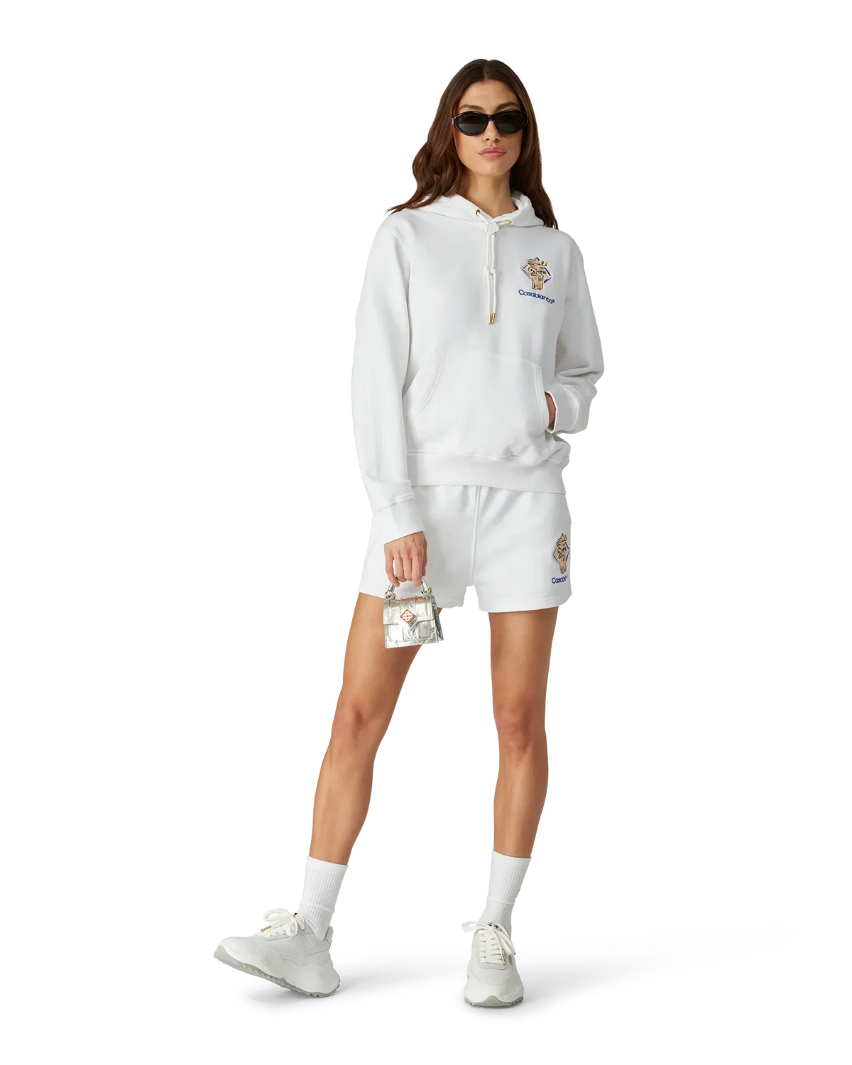 Diamond Column Sweatshorts | Casablanca Paris | Image 2