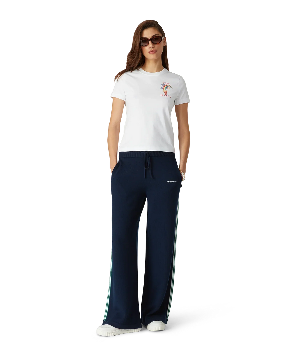 Nature's Teacher Short Sleeve T-Shirt | Casablanca Paris | Image 2