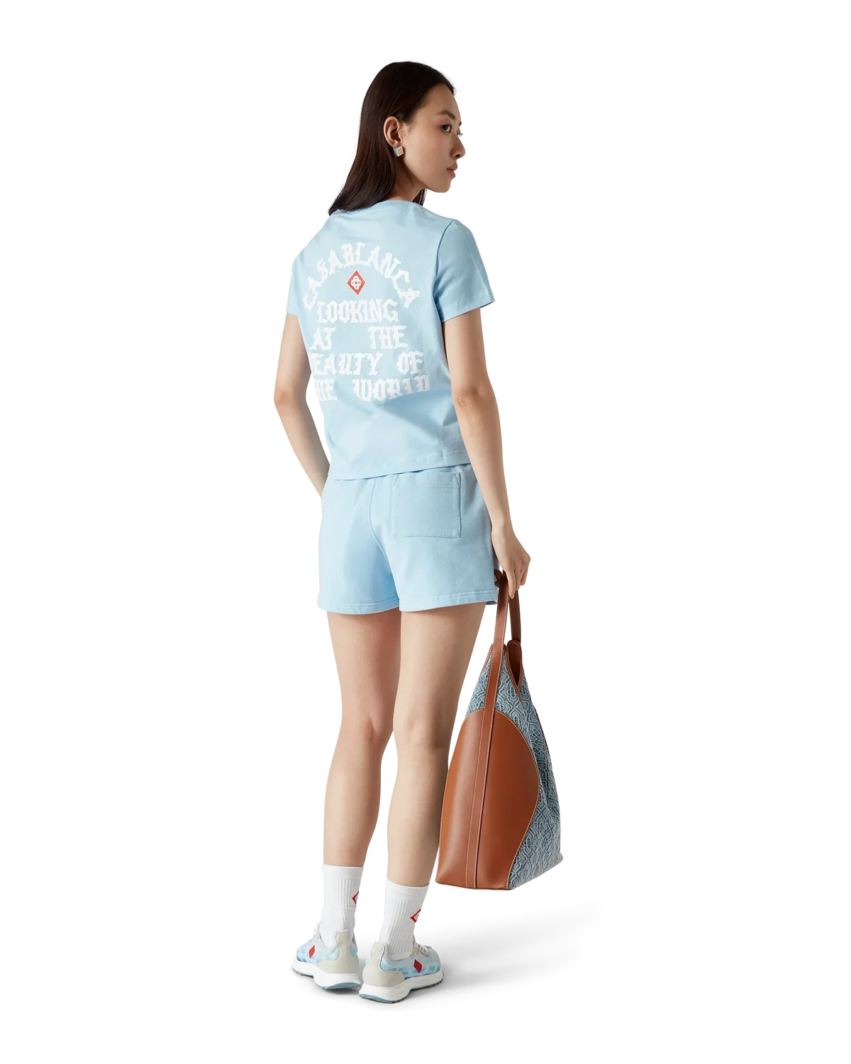 Beauty Of The World Sweatshorts | Casablanca Paris | Image 3