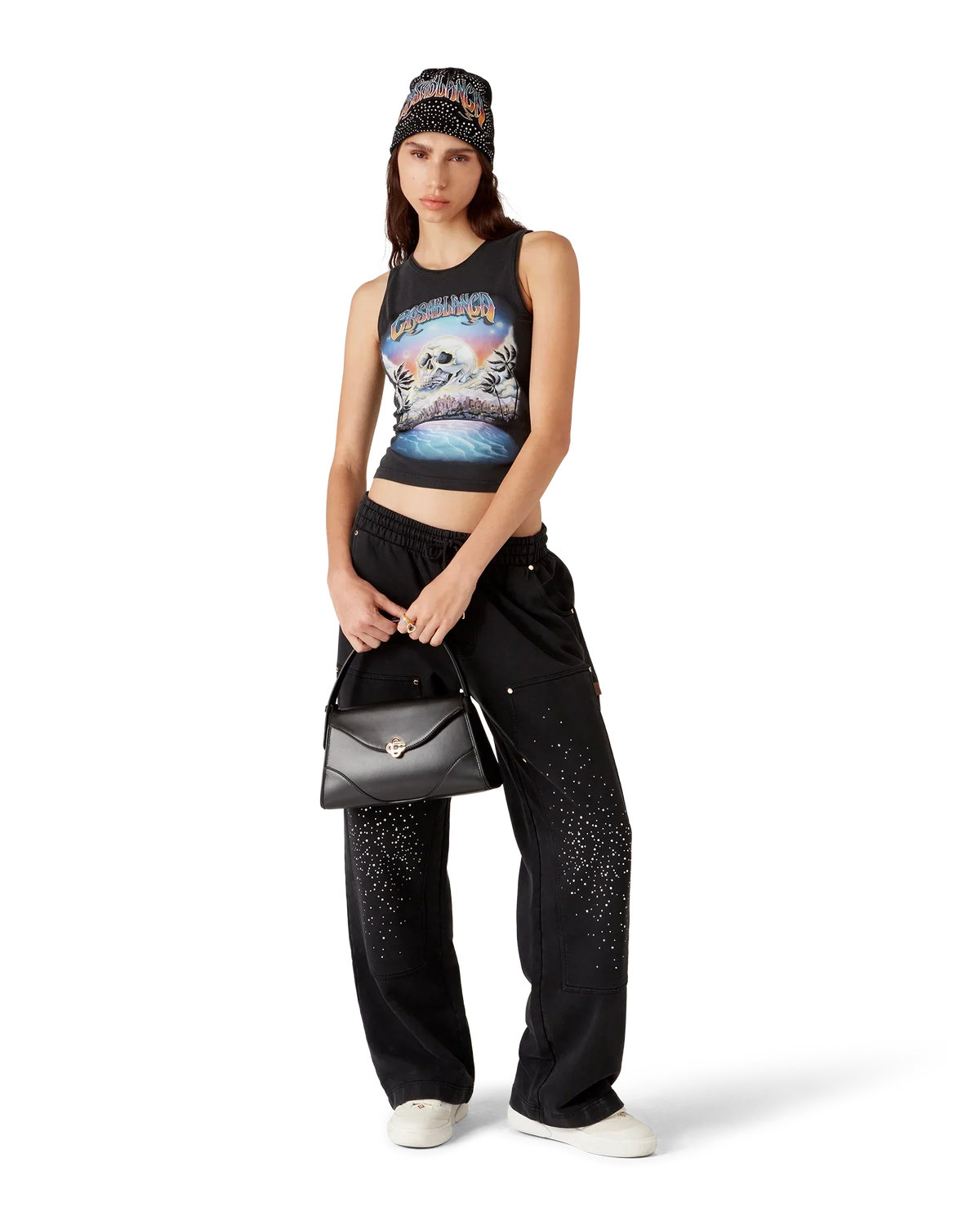 La Prémonition Cropped Tank Top | Casablanca Paris | Image 2