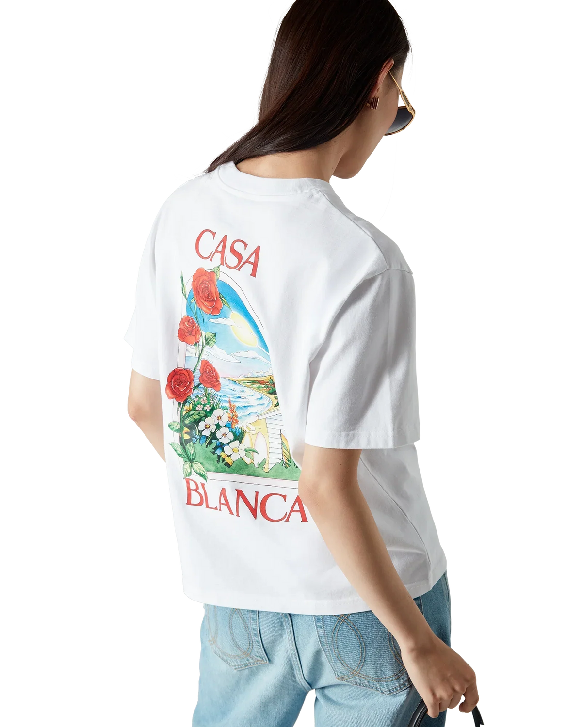 LA Days Short Sleeve T-Shirt | Casablanca Paris | Image 4