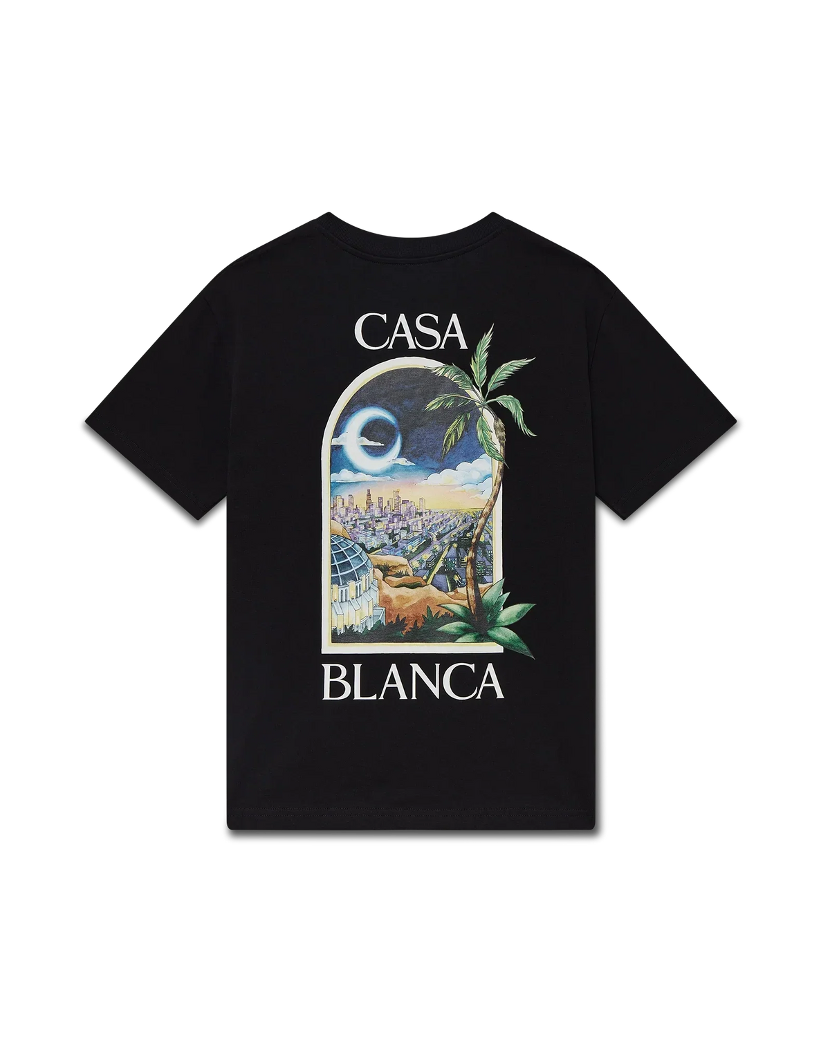 LA Nights Short Sleeve T-Shirt | Casablanca Paris | Image 1