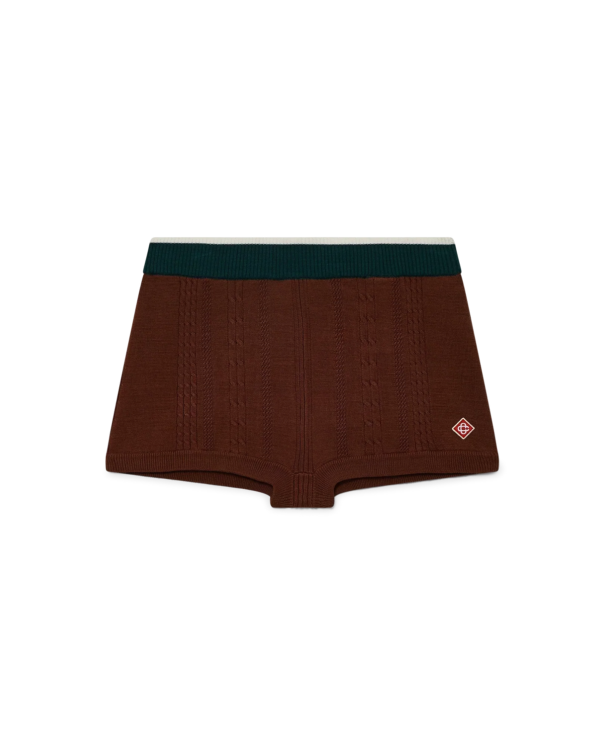 Cable Knit Mini Shorts | Casablanca Paris | Image 1