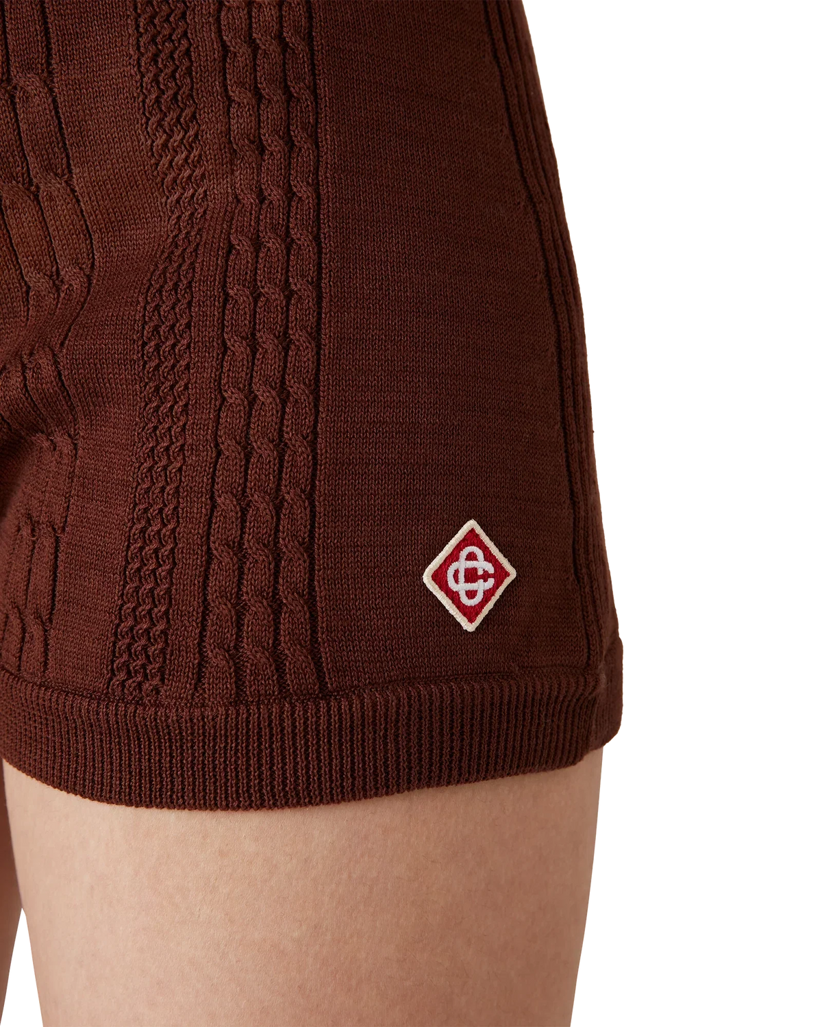 Cable Knit Mini Shorts | Casablanca Paris | Image 5