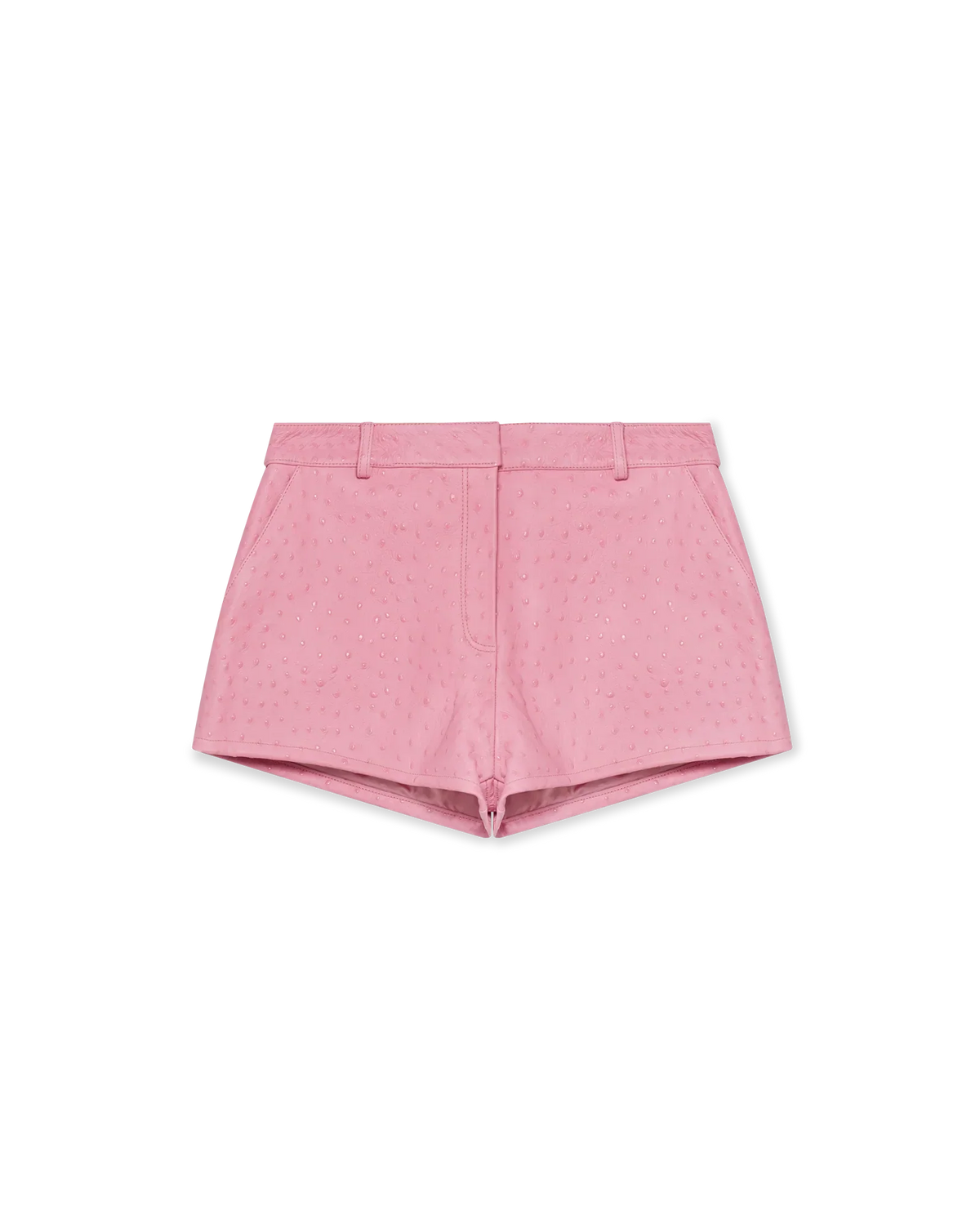 Embossed Leather Mini Shorts | Casablanca Paris | Image 1