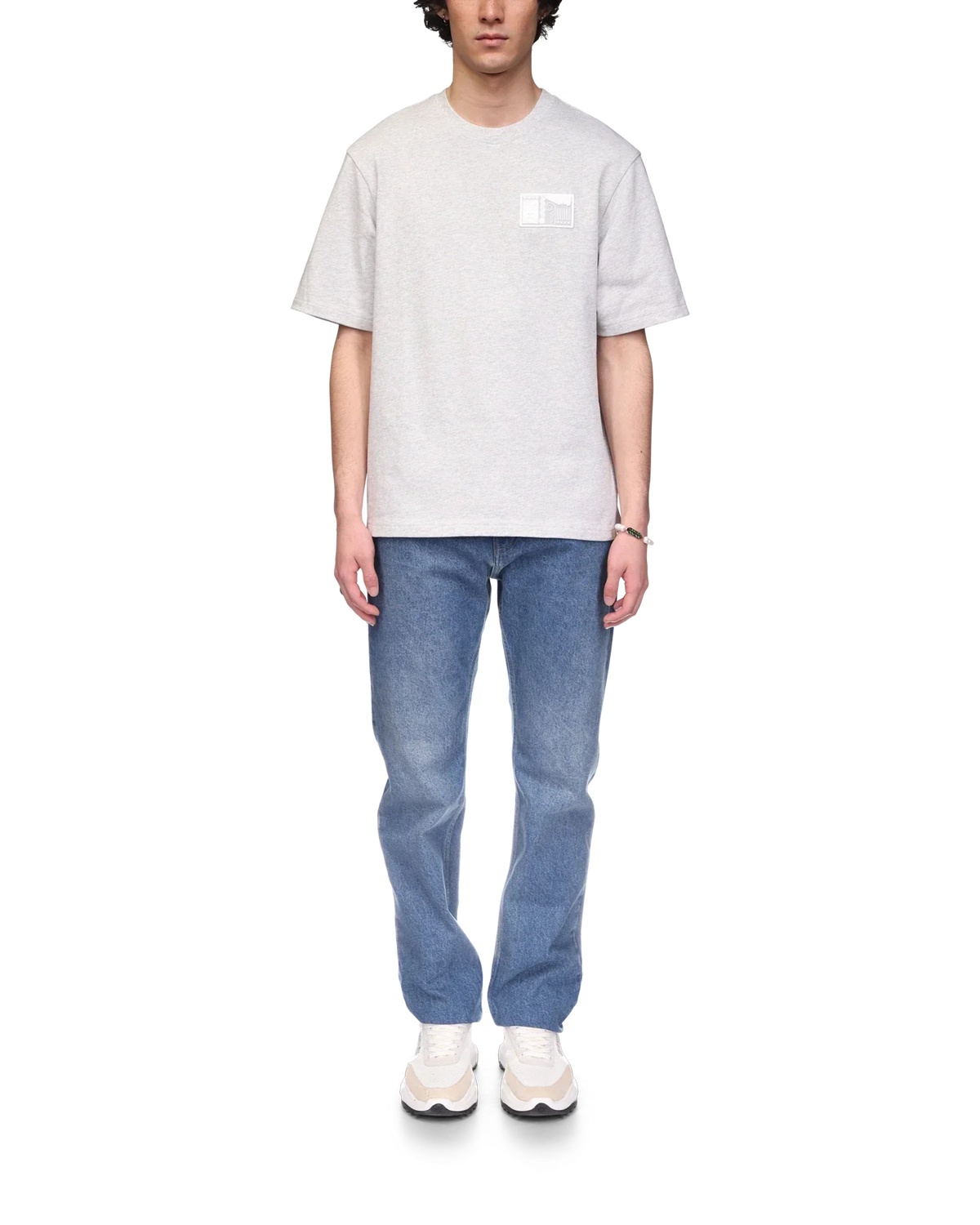 Tennis Statues Oversized Short Sleeve T-Shirt | Casablanca Paris | Image 2
