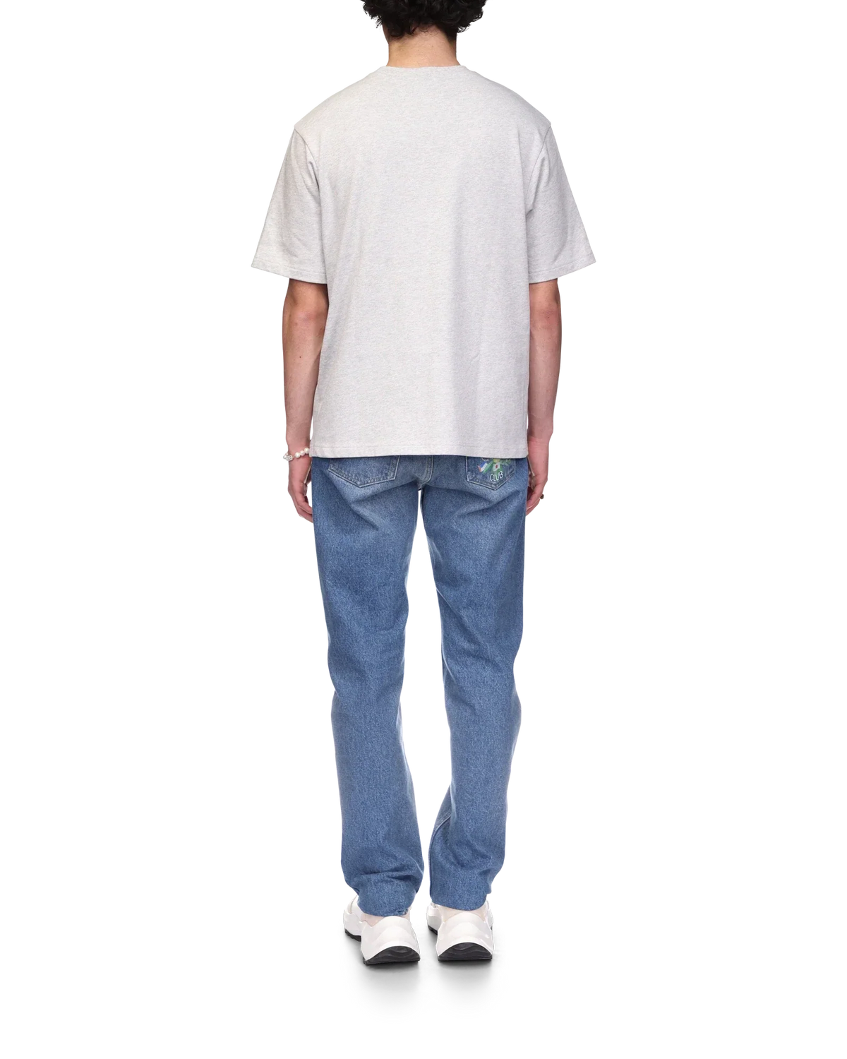 Tennis Statues Oversized Short Sleeve T-Shirt | Casablanca Paris | Image 4